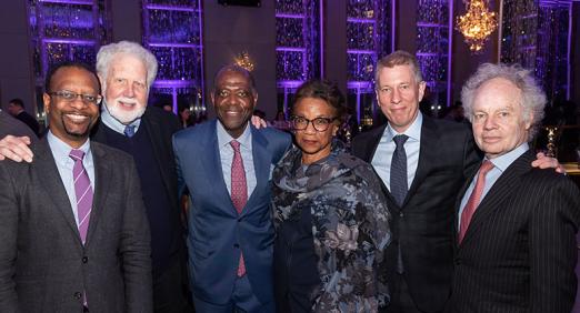 Anthony and Beatrice Welters with current and former deans