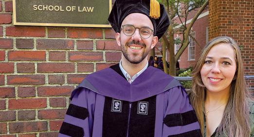 afael Andrés Correal Rodríguez LLM ’23, Dean’s Graduate Award Scholar and Michael A. Schwind Scholar in Global Law, with his sister Carolina Correal Rodríguez LLM ’14