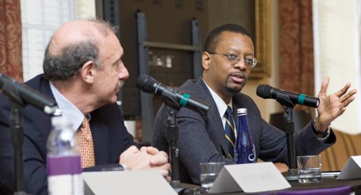 Troy McKenzie '00 at an NYU Law Forum