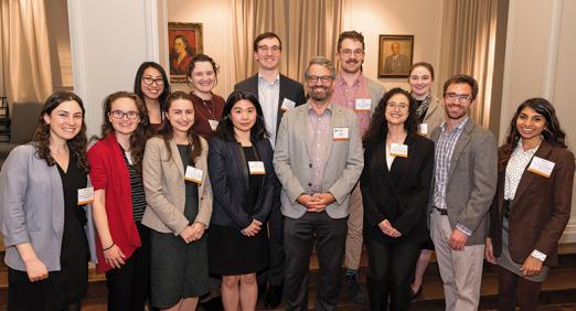 Furman Academic Scholars and Furman Public Policy Scholars with Judge Jesse Furman